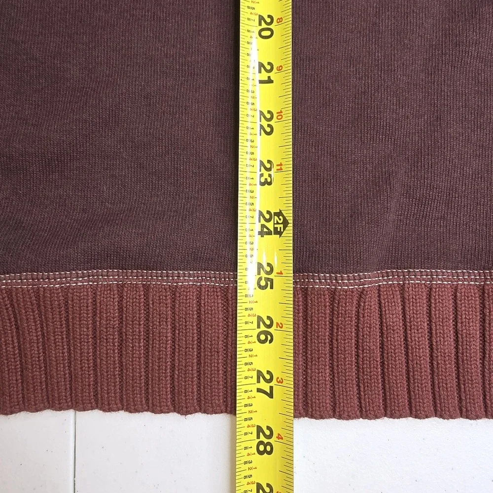 TOMMY BAHAMA Men's XXL Maroon Cotton Crewneck Pullover‎ Sweater -1939